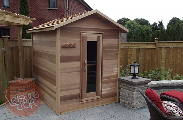 Superior Saunas: Outdoor Sauna Kit - Outdoor Cabin Sauna 5 x 6