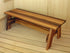 Portable Stout Bench Red Cedar - Superior Saunas