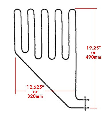 Superior Saunas: Heater Element - Sauna Heater Element for Pro, LA & SKLE 14.0, SEPC10, 2500 watts