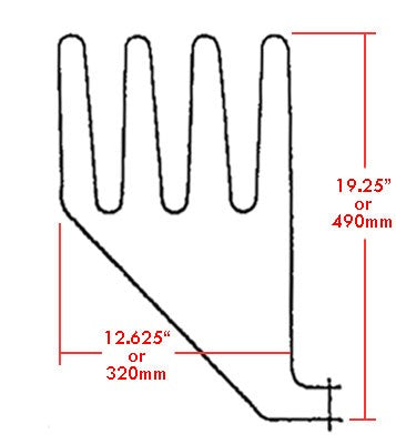 Superior Saunas: Heater Element - Sauna Heater Element for Pro, LA & SKLE 10.5/12.0, SEPC11, 2000w