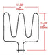 Superior Saunas: Heater Element - Sauna Heater Element for HMR/HNVR45, SKSM/Designer 45, SEPC63