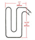 Superior Saunas: Heater Element - Sauna Heater Elements for Saunatec 4.5kw, SO / SC / BE, SEPC-93