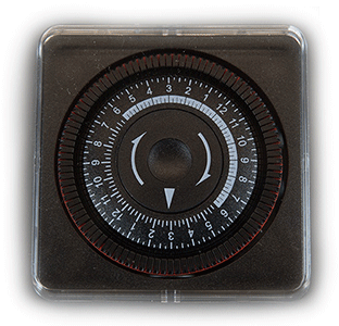 Superior Saunas: Steam Control - Amerec I24/1 24 Hour Time Clock