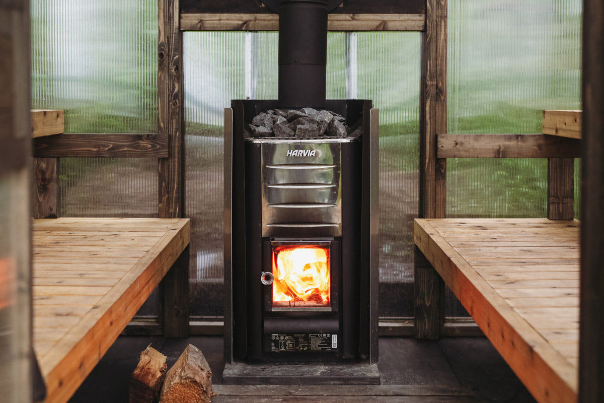 Sustainable Sauna Heat: Responsibly Sourced Firewood and UL-Listed Wood-Fired Stoves