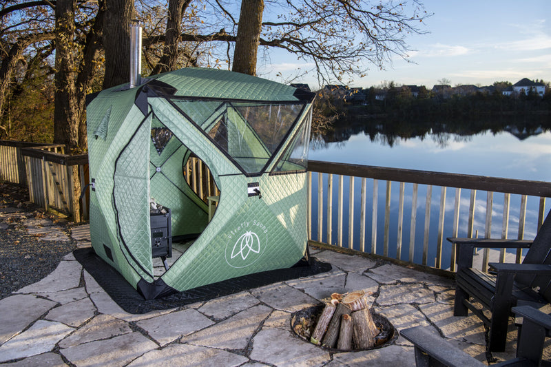camping sauna Firefly, Spark Sauna Tent – Superior Saunas