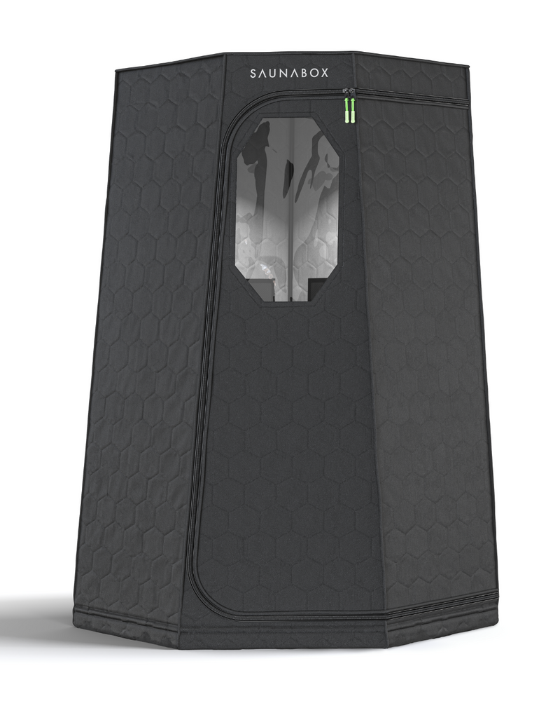 SaunaBox® Pulse PRO: Infrared Sauna with Red-light Therapy - Superior Saunas