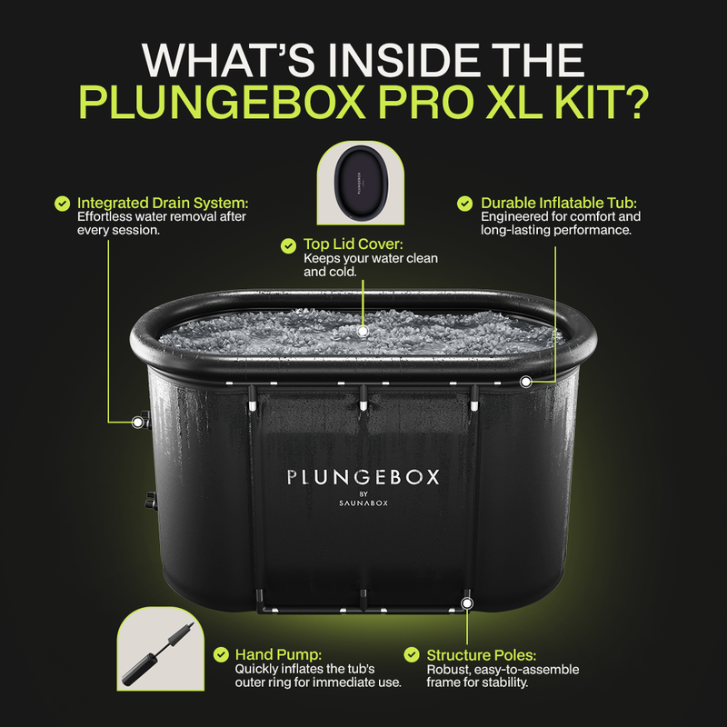 PlungeBox XL: Lay-Flat Cold Tub