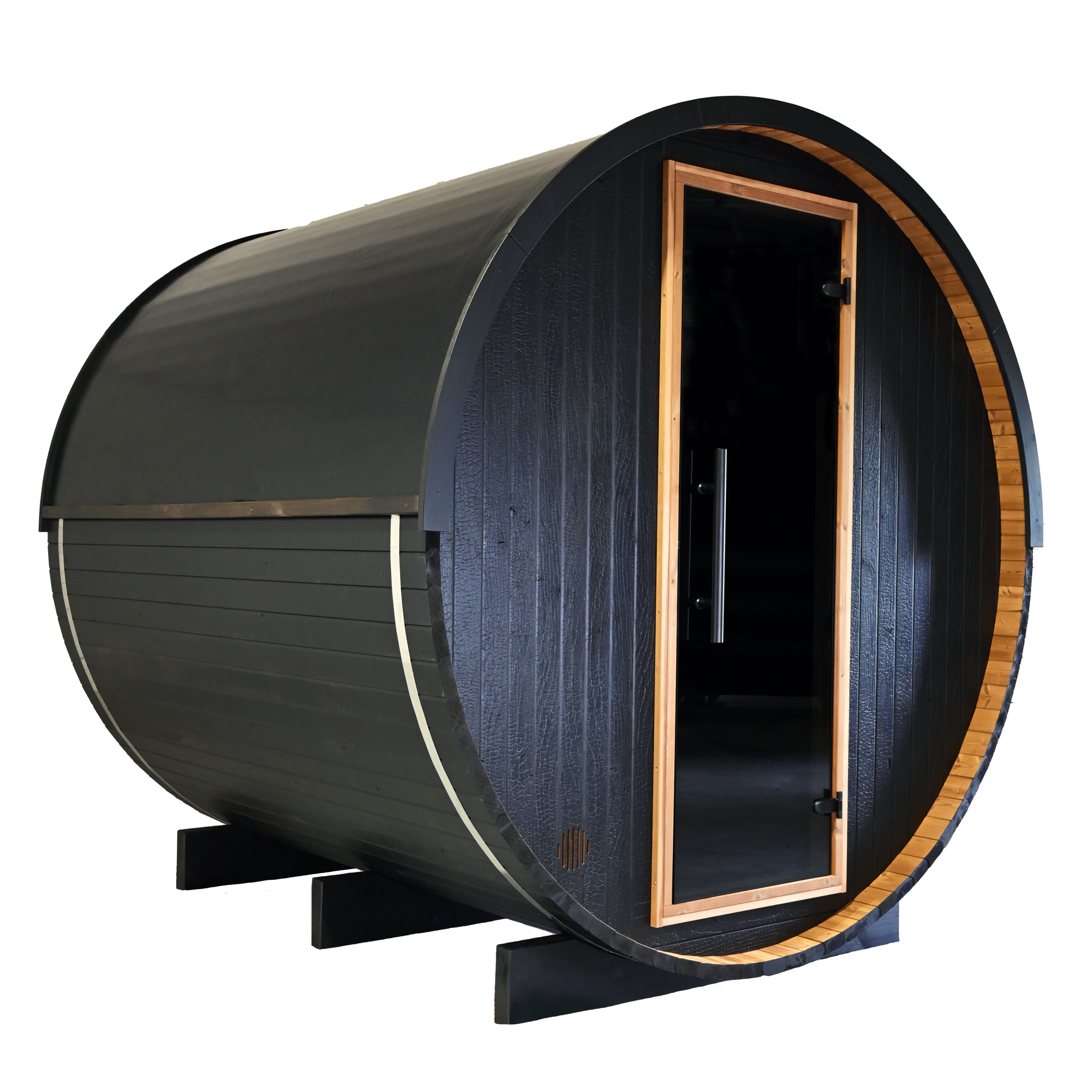 Thermory 4 person No. 52 Ignite Barrel Sauna DIY kit with window