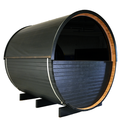 Thermory 6 person Barrel Sauna No. 62 Ignite DIY kit with window