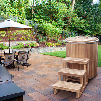 The Arctic Plunge Tub - Clear Red Cedar