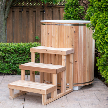 The Arctic Plunge Tub - Clear Red Cedar