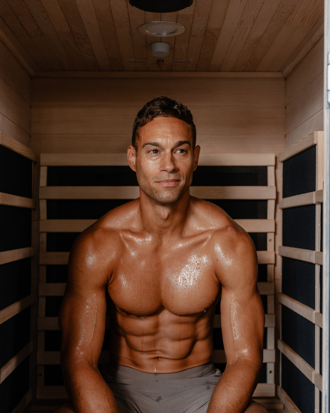 SaunaBox® Solara: 1-Person Full Spectrum Infrared Sauna