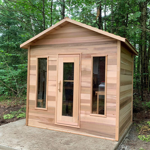 Outdoor Cabin Sauna 5 x 8