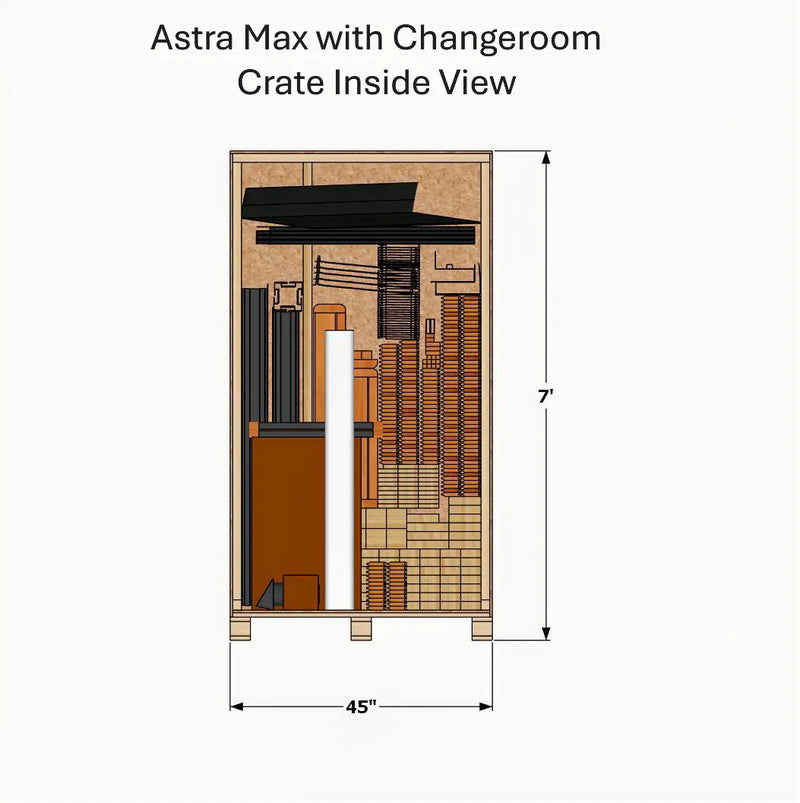 Astra Sauna + ChangeRoom (11&