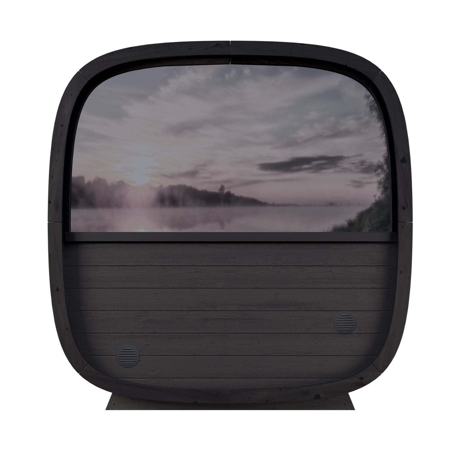 Leil, Black Cube Classic 4-5 person sauna - Superior Saunas