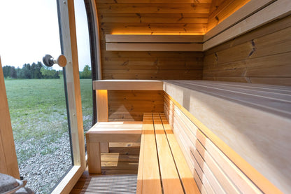 Leil, Black Cube Classic 4-5 person sauna - Superior Saunas