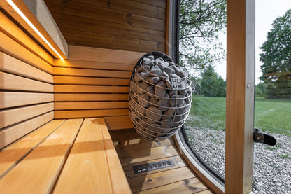 HUUM Drop 6, UKU WiFi, Rocks Bundle - Superior Saunas
