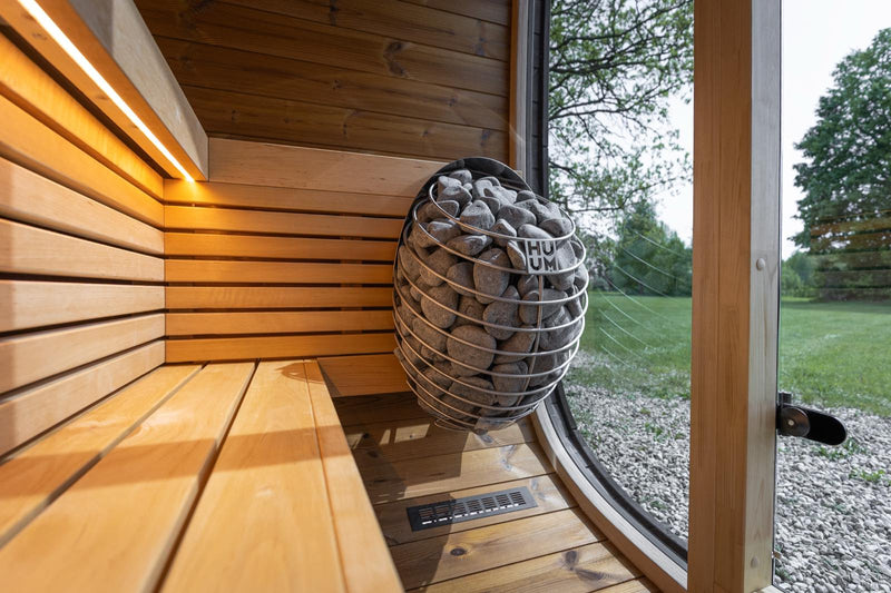 HUUM Drop 6, UKU WiFi, Rocks Bundle - Superior Saunas