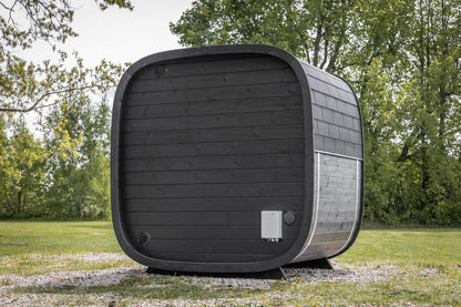 Leil, Black Cube Classic 4-5 person sauna - Superior Saunas