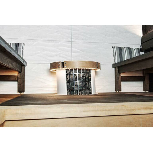 Harvia Cilindro Led Safety Railing For 6 &amp; 8kw Sauna Heaters
