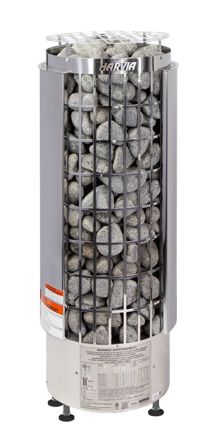 Harvia Cilindro PC90E 9KW Sauna Heater - Superior Saunas