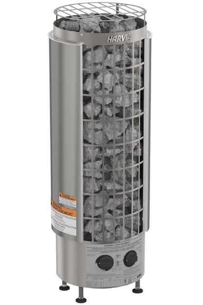 Harvia Cilindro PC80 8KW Sauna Heater with built in controls - Superior Saunas