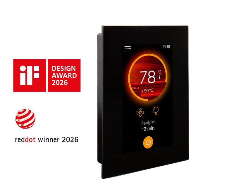 Harvia Fenix FX001XW Wifi Touchscreen Sauna Control Add-on Display - S