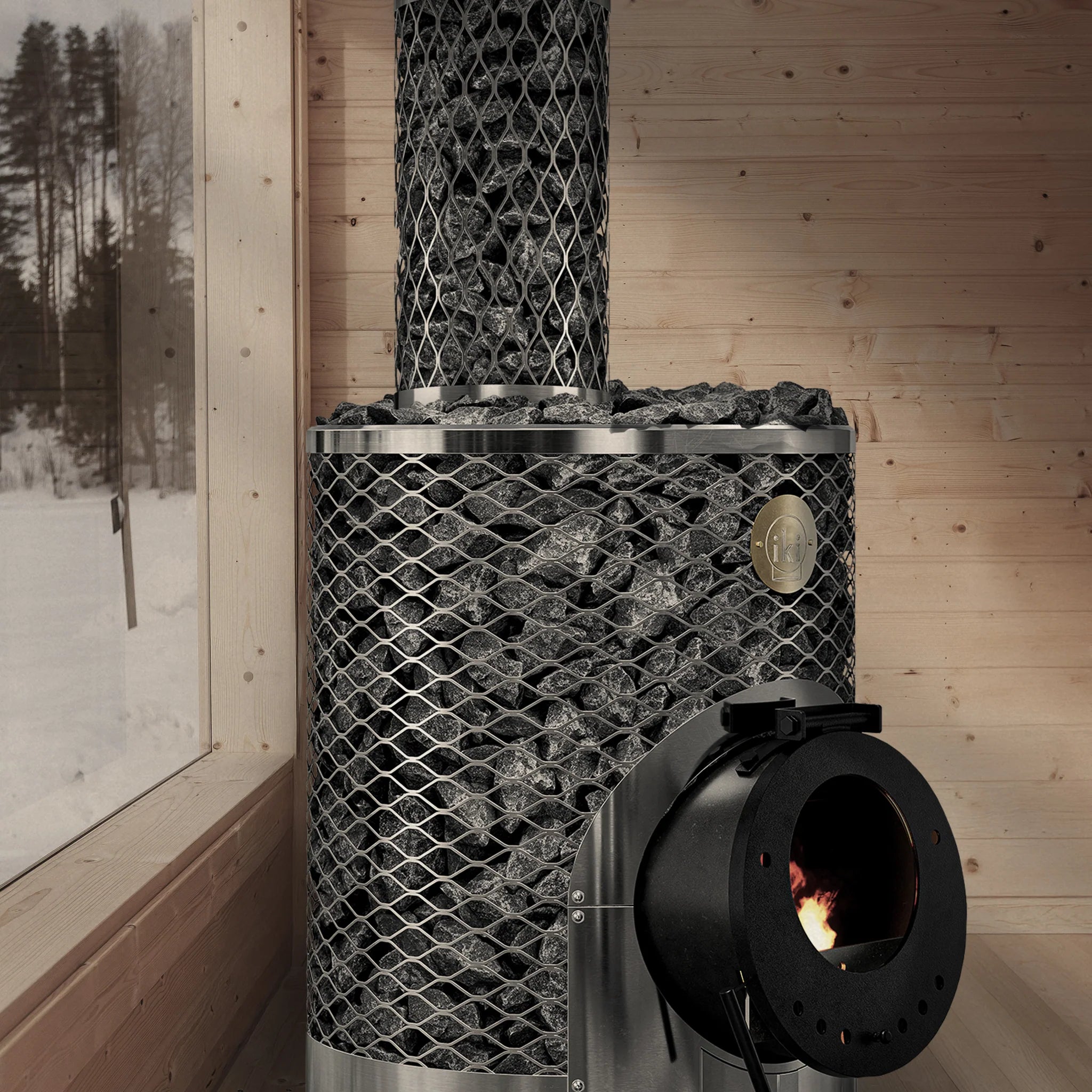 IKI Original Plus Wood Heater – Superior Saunas
