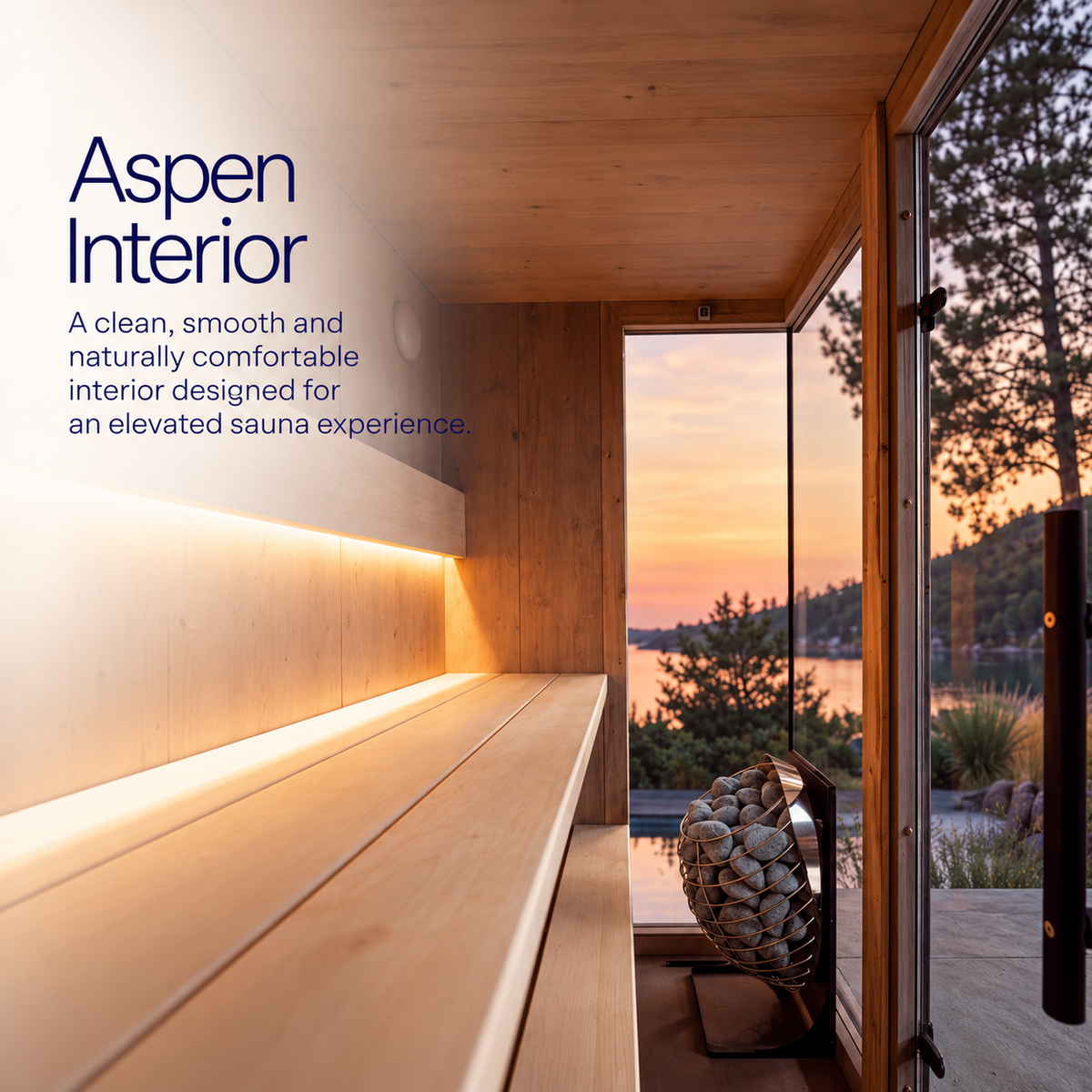 Leil, Celto Outdoor Sauna - S - Superior Saunas