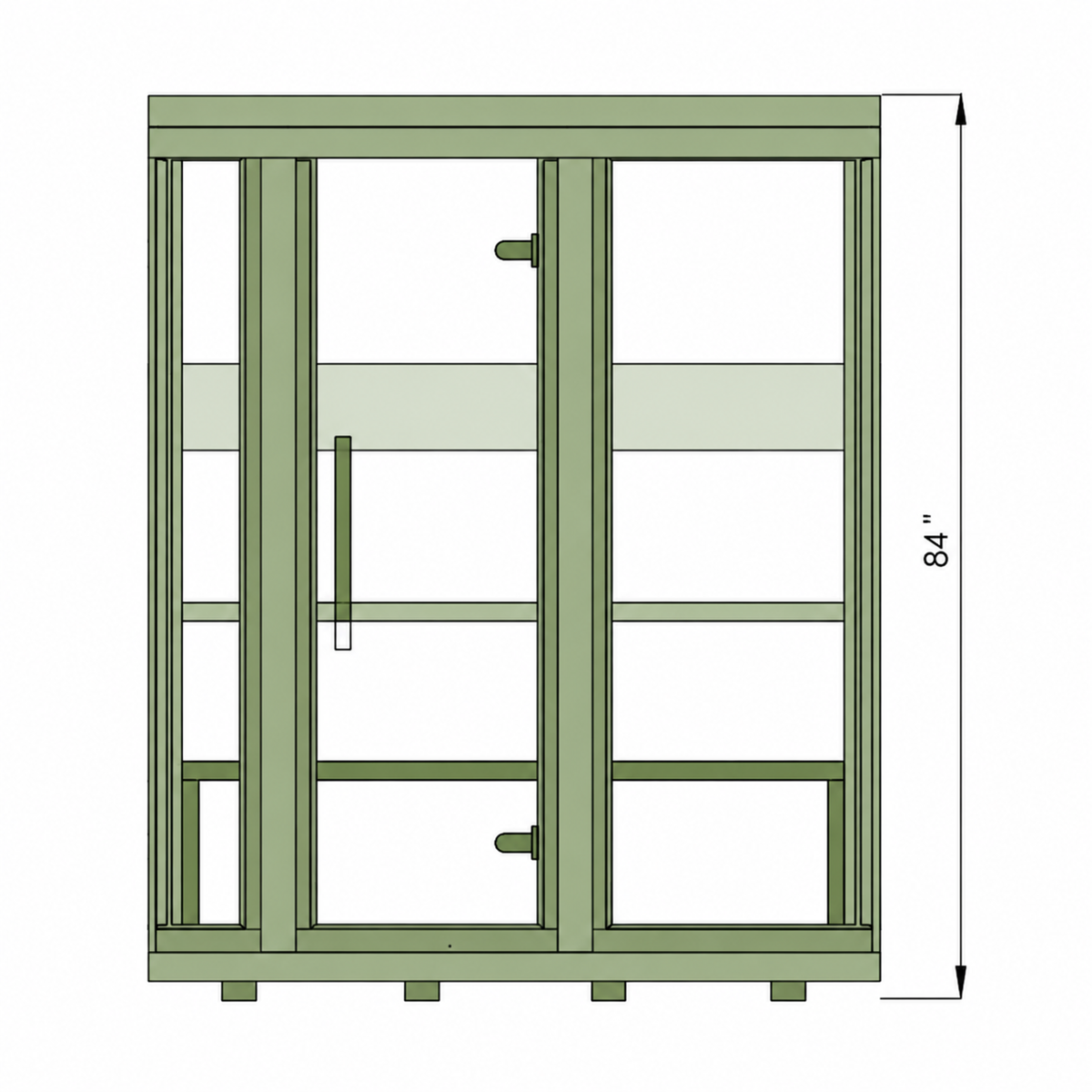 Leil, Celto Outdoor Sauna - S - Superior Saunas