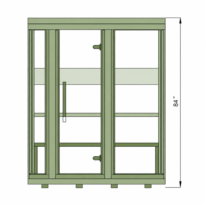 Leil, Celto Outdoor Sauna - S - Superior Saunas