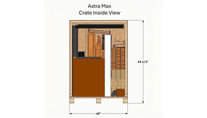 Astra Sauna Max (8′ x 7′) - Superior Saunas