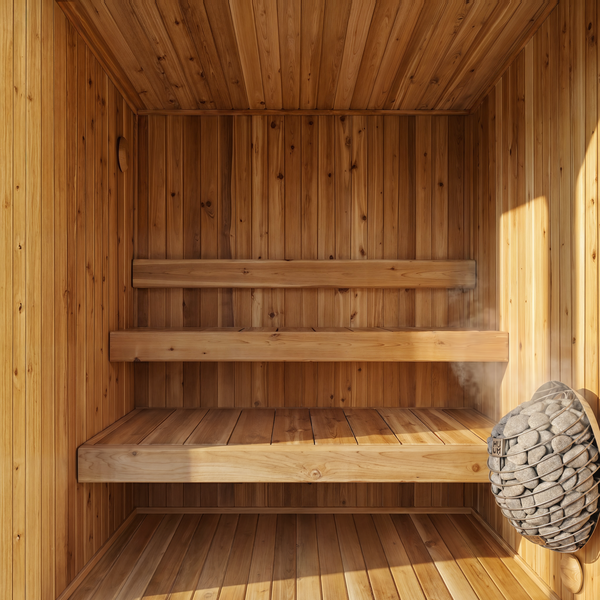 Astra Mini Sauna (6′ x 5′) - Superior Saunas