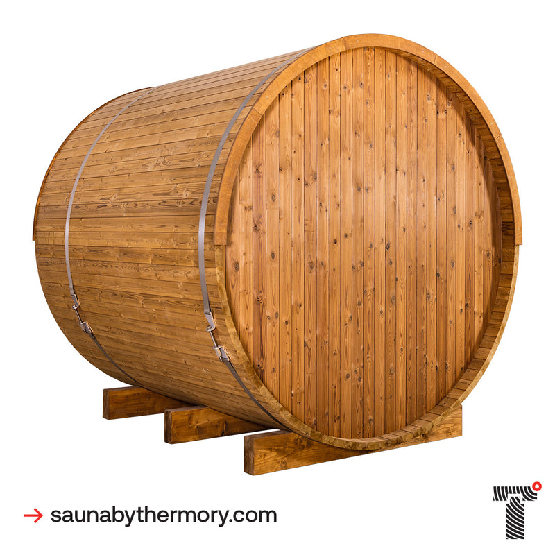 Thermory 6 Person Barrel Sauna No. 63 DIY Kit