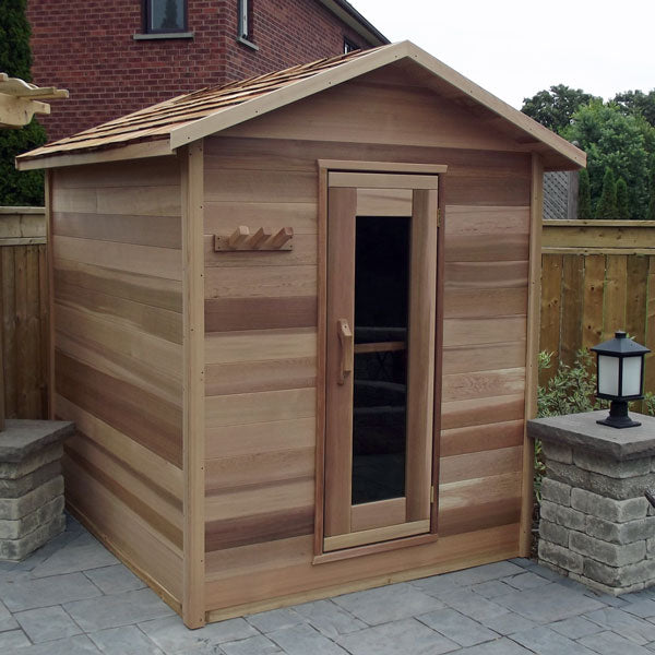 Outdoor Cabin Sauna 6 x 6