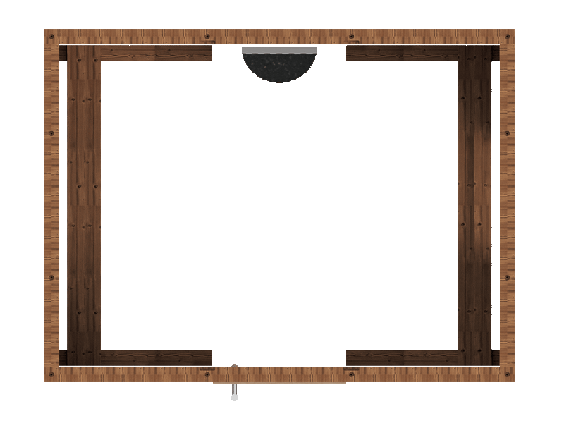 Thermory Mod6 Modern with Athletic Layout