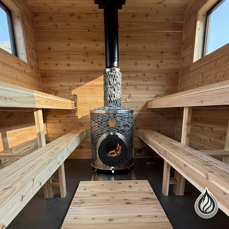 IKI Original Plus Wood Heater – Superior Saunas