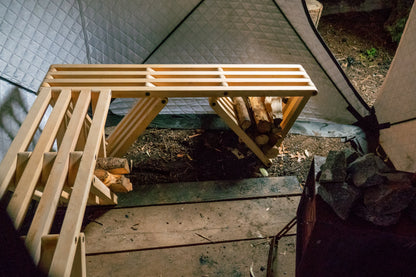 Overland, Sauna Cedar Bench