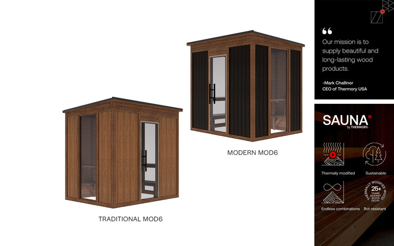 Thermory Mod6 Traditional with Athletic Layout