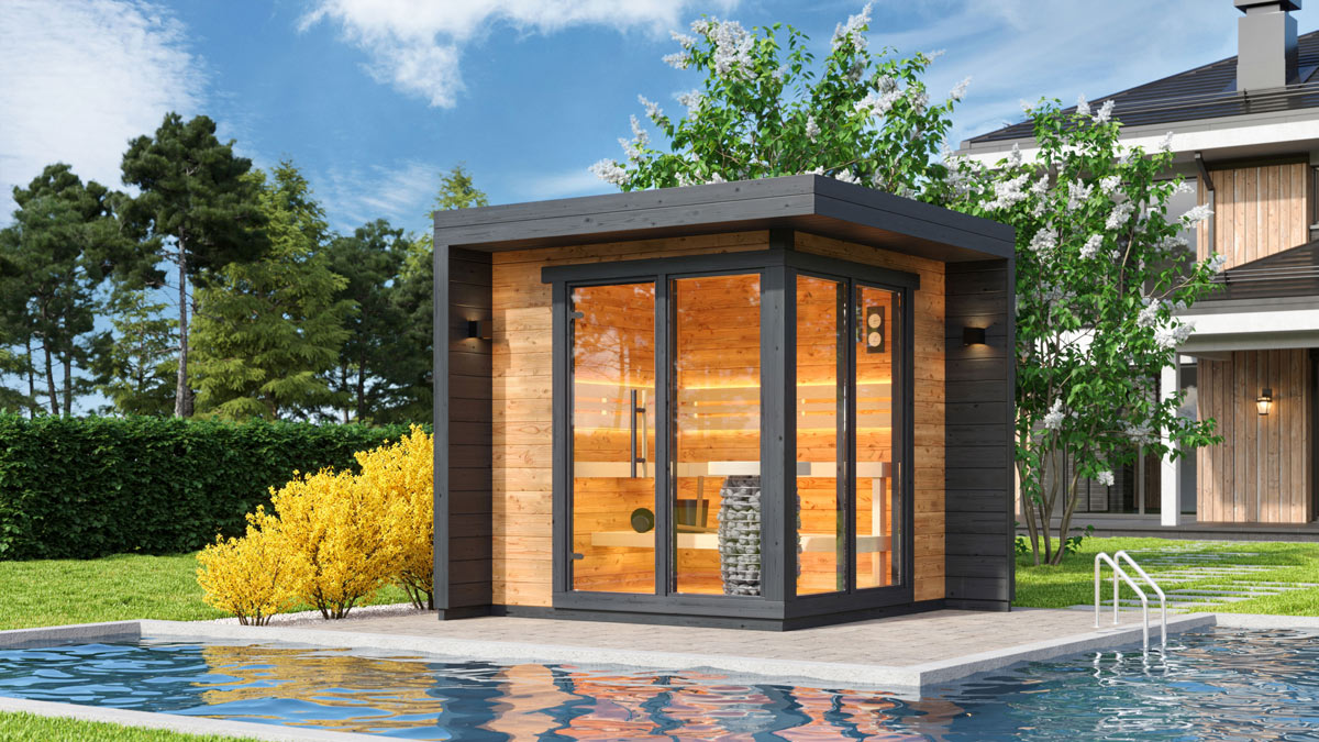 Leil, Patio S DIY Sauna kit - Superior Saunas