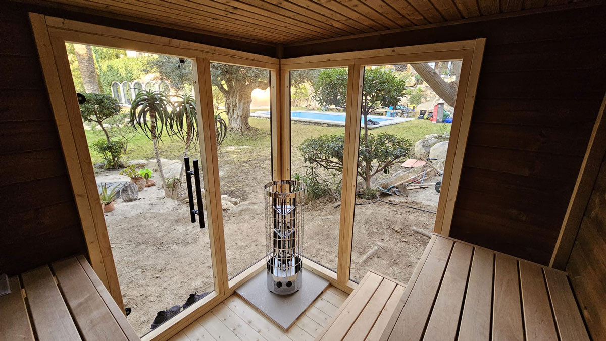 Leil, Patio S DIY Sauna kit