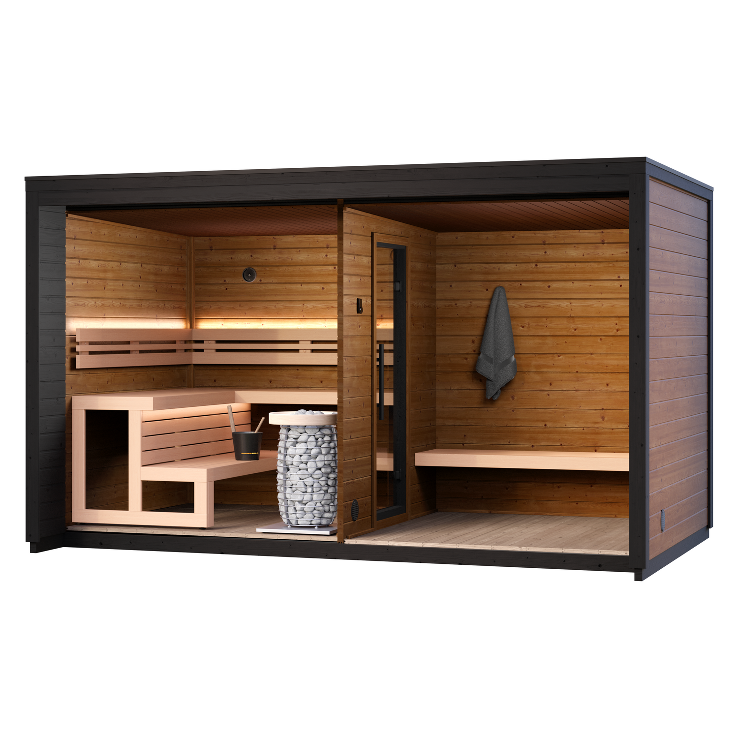 Patio L DIY Sauna kit