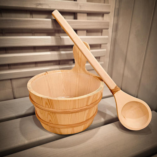 Pine Bucket & Ladle Bundle