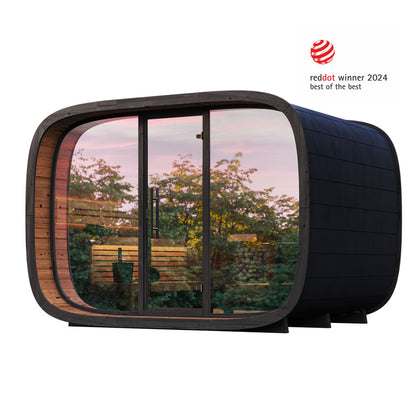 Round Cube Single DIY Sauna kit