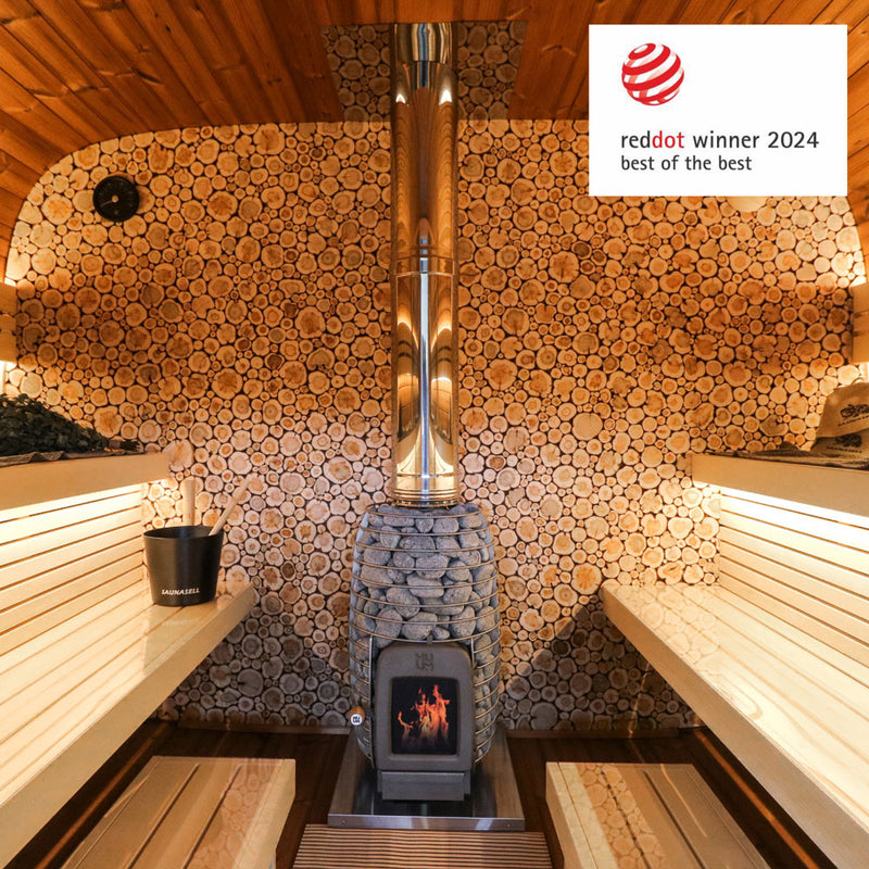 Round Cube Single DIY Sauna kit