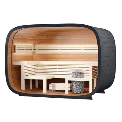 Round Cube Relax DIY Sauna kit