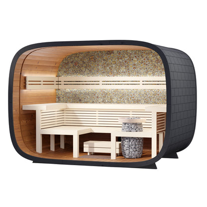 Round Cube Relax DIY Sauna kit
