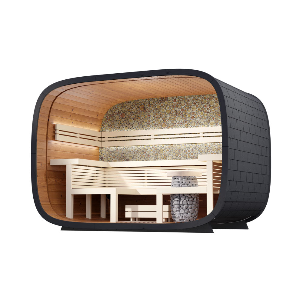 Round Cube Relax DIY Sauna kit