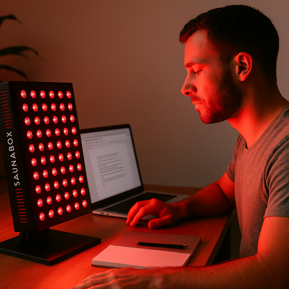 The Nova: Desktop Red Light Panel with Near Infrared - Superior Saunas