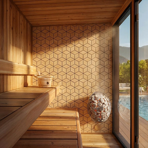 Astra Mini Sauna (6′ x 5′) - Superior Saunas